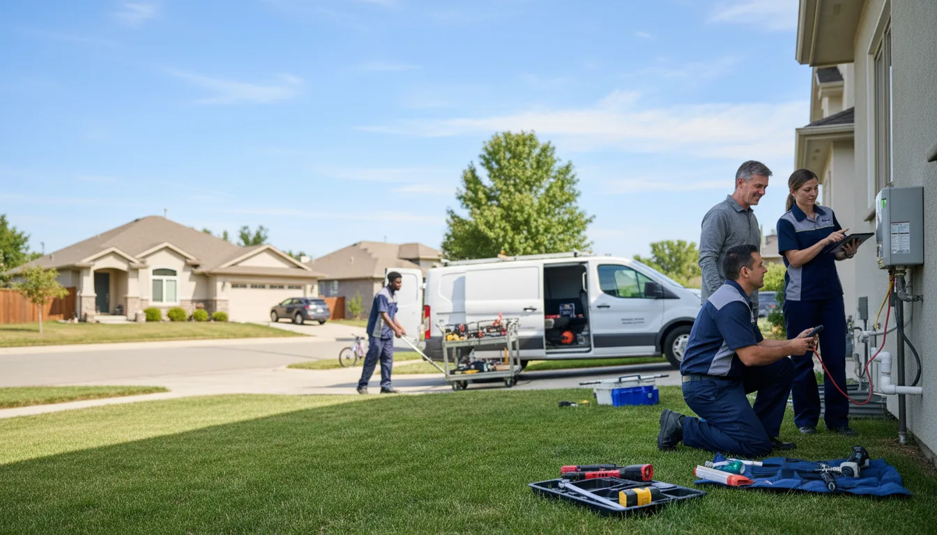 Tankless water heater service in Nobleton, FL